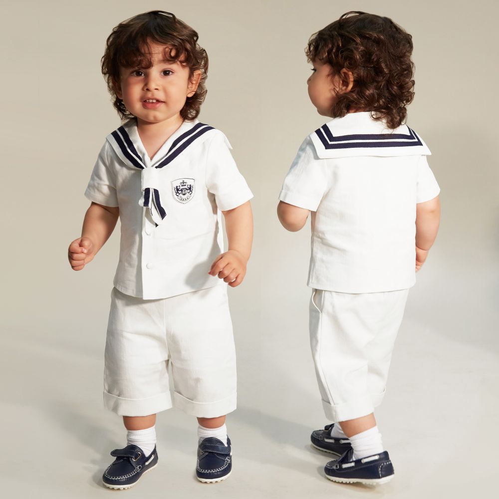 Little boy sailor outfit hot sale