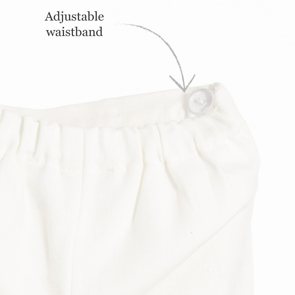 Little Darlings-Boys Ivory Sailor Suit | Childrensalon Outlet