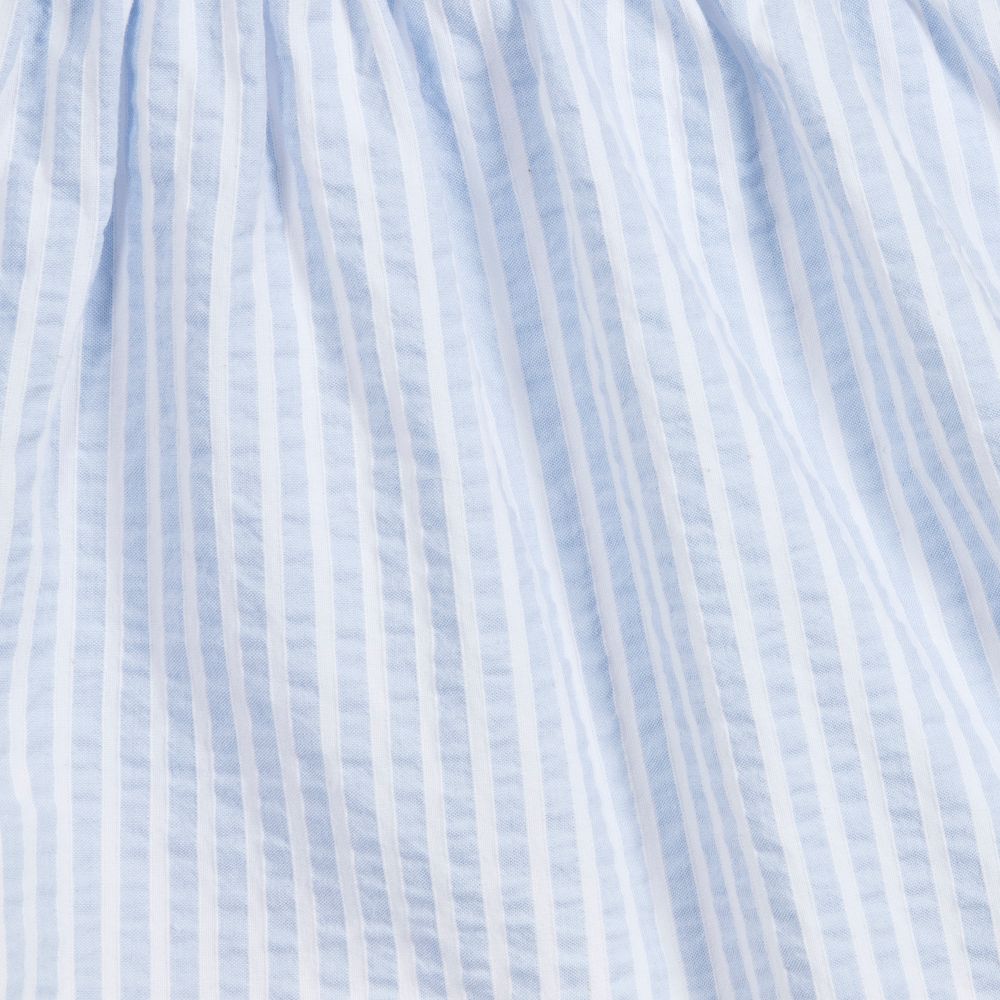 Little Darlings-Girls Blue Striped Skirt | Childrensalon Outlet