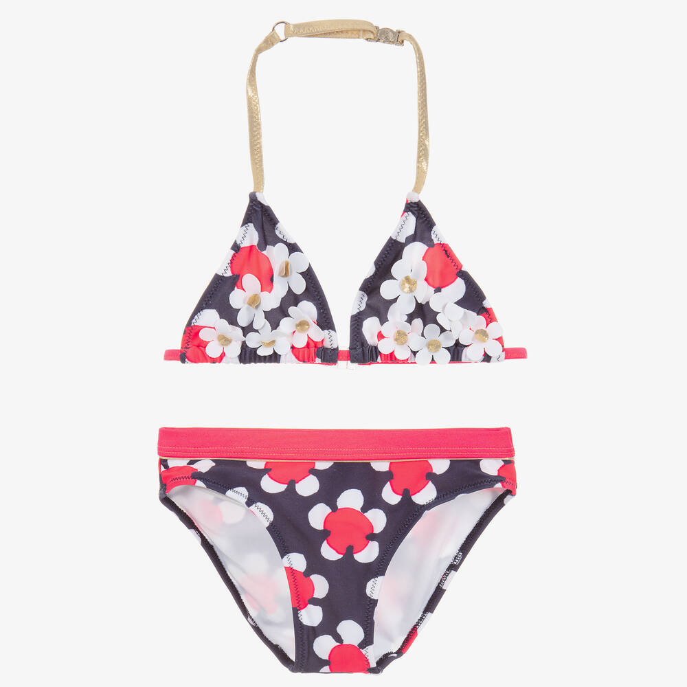 LITTLE MARC JACOBS Daisy Collection - Girls Daisy Print Bikini | Childrensalon