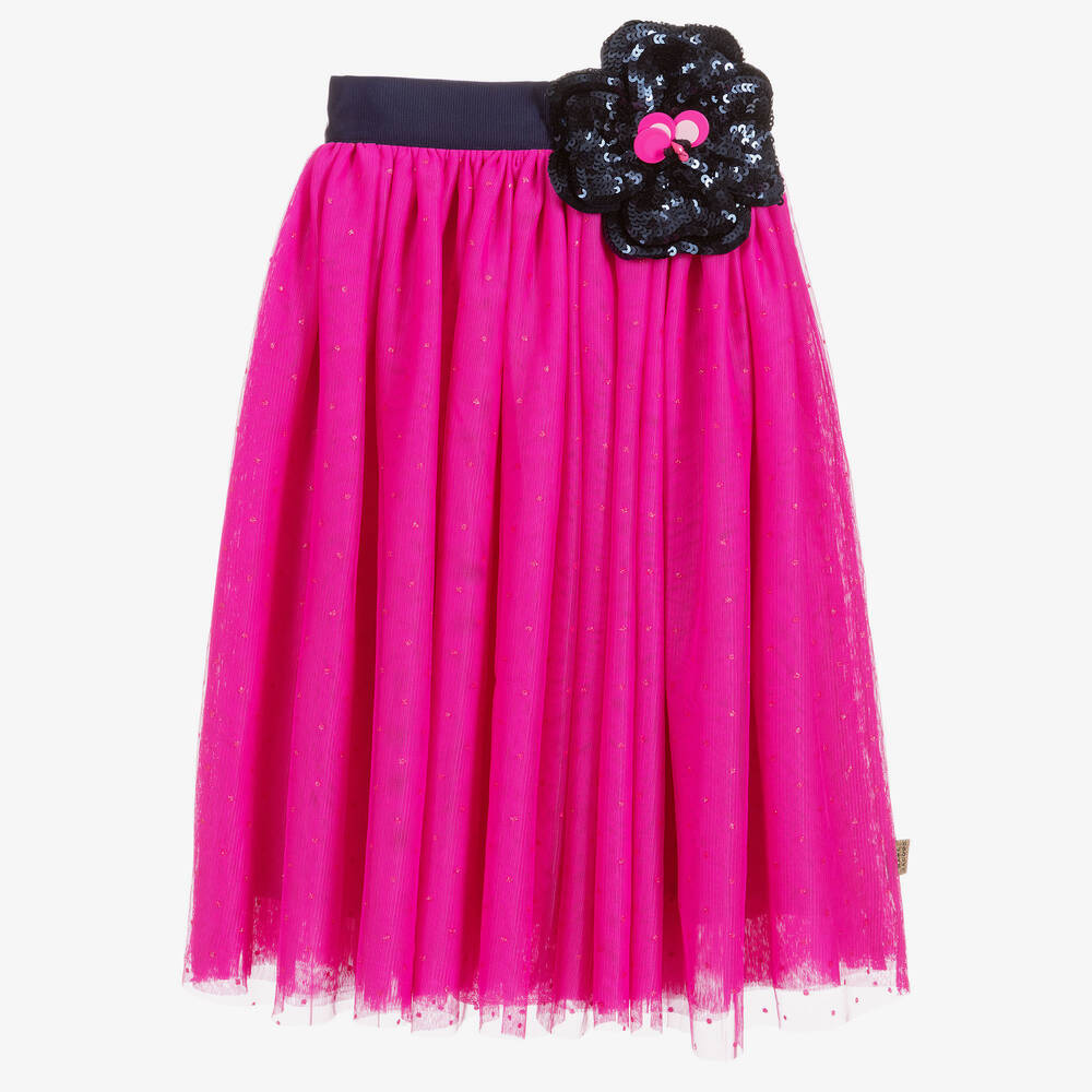 LITTLE MARC JACOBS - Girls Pink Tulle Skirt | Childrensalon