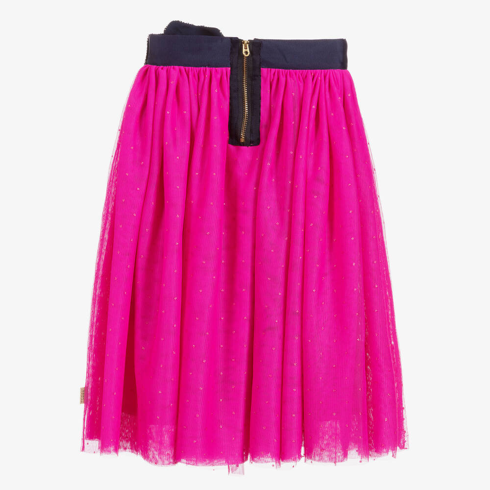 LITTLE MARC JACOBS Girls Pink Tulle Skirt