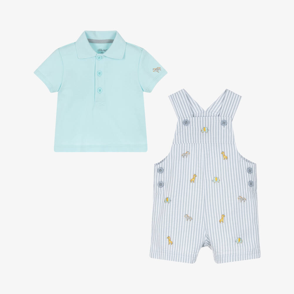 ليتل مي-طقم مغامرات السفاري الأخضر للأولاد | Childrensalon Outlet