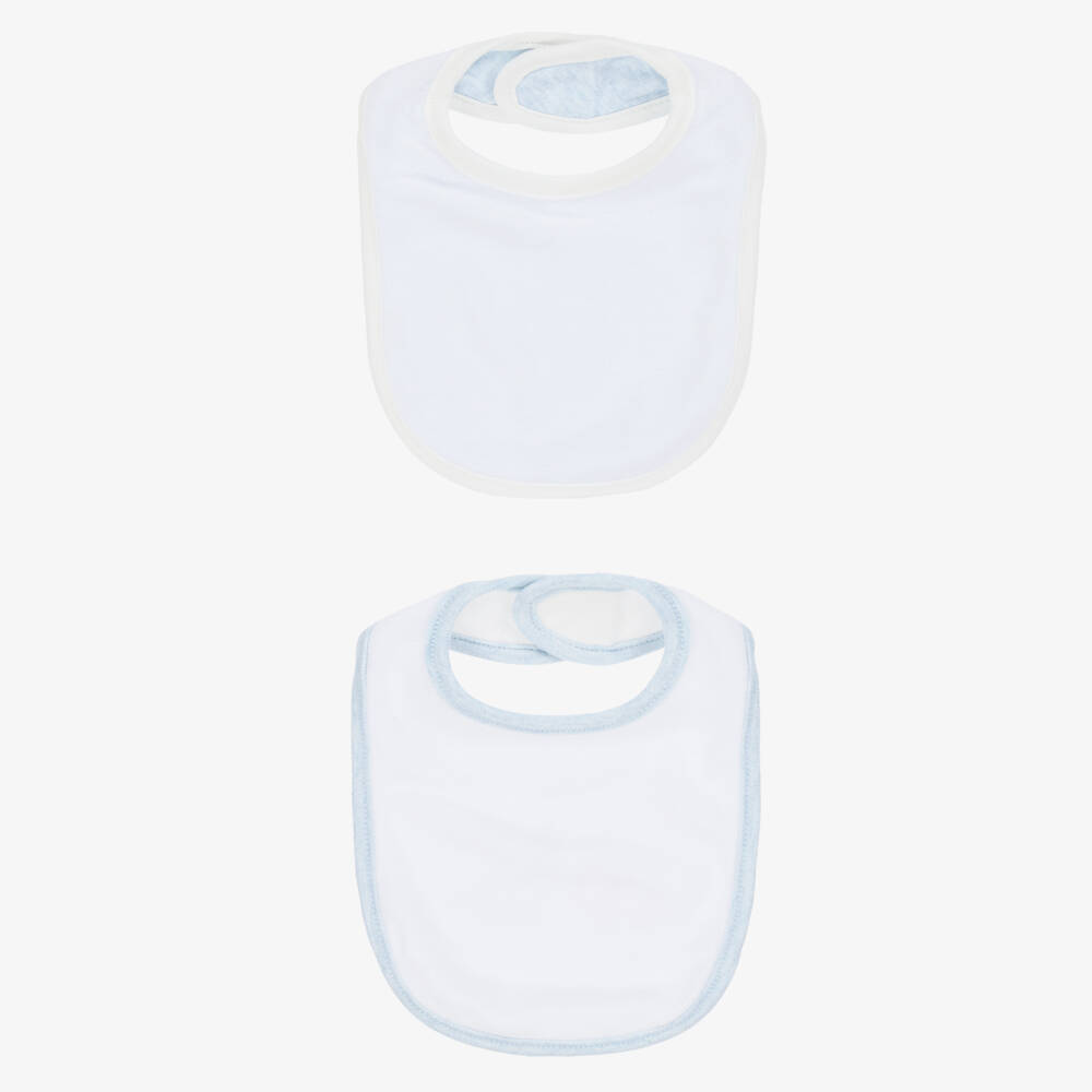 Little Me-Boys Soft Ivory & Blue Dino Set | Childrensalon Outlet