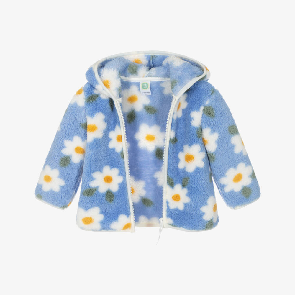 Little Me-Костюм синий с цветочным принтом для девочек | Childrensalon Outlet