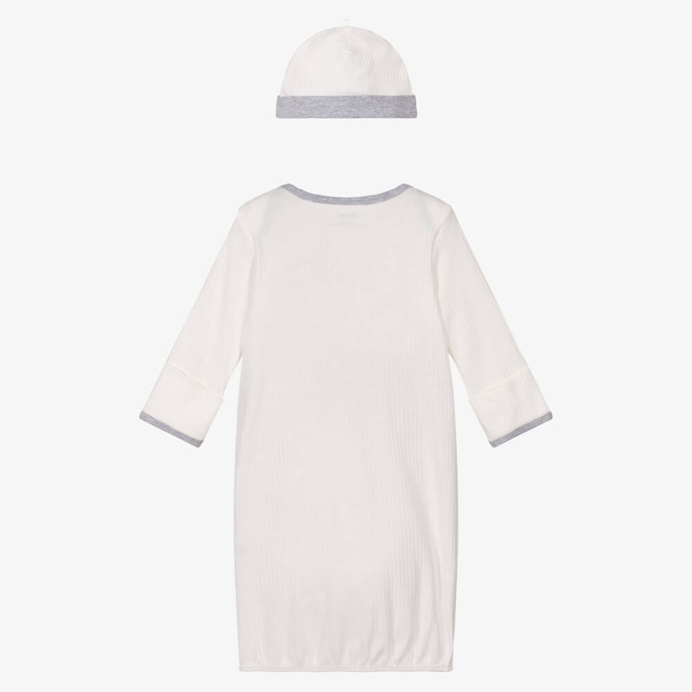 Little Me-Girls Safari-Inspired Cotton Gown Set | Childrensalon Outlet