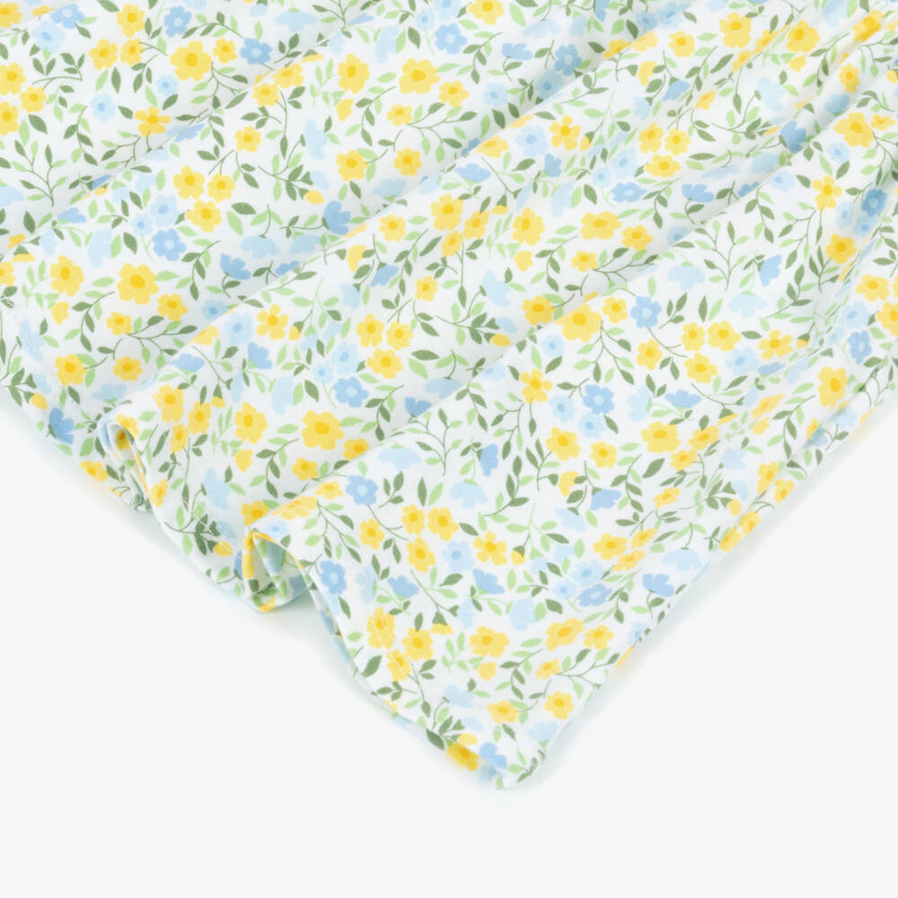 Little Me-Girls Sunny Floral Cotton Ensemble | Childrensalon Outlet