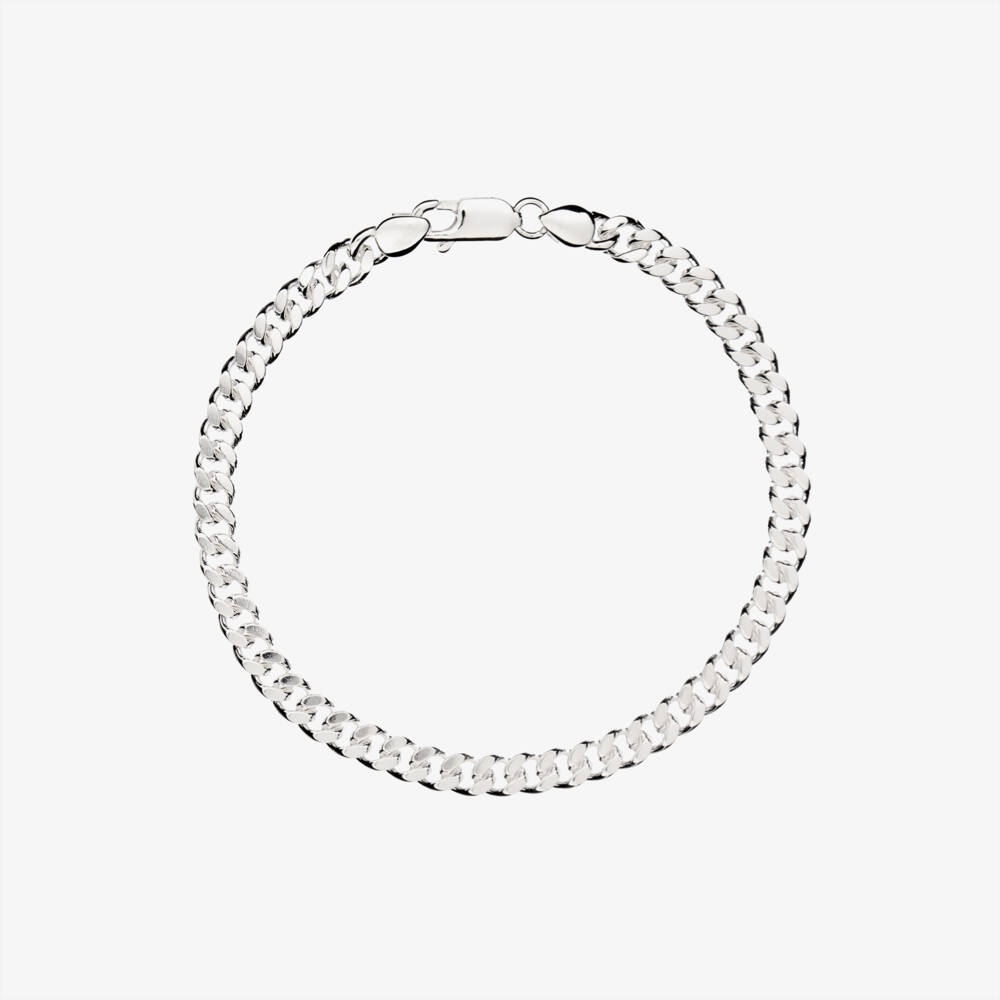 Little Star-Boys Silver Classic Chain Bracelet | Childrensalon Outlet