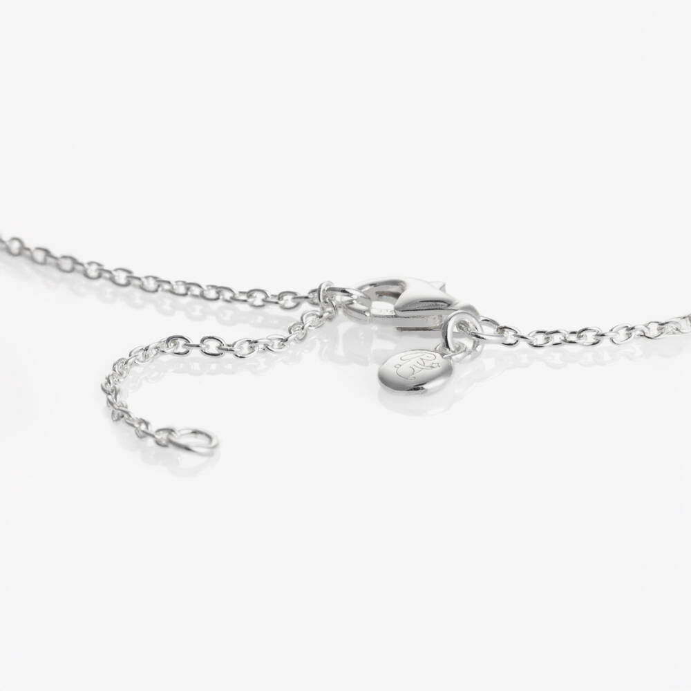 Little Star-Girls Silver Celestial Charm Necklace | Childrensalon Outlet