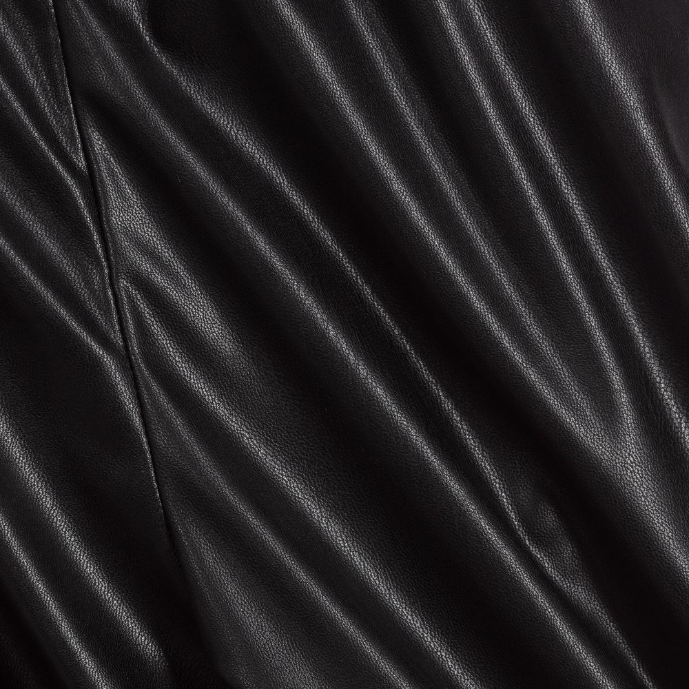 Loredana Black Faux Leather Culottes Childrensalon Outlet