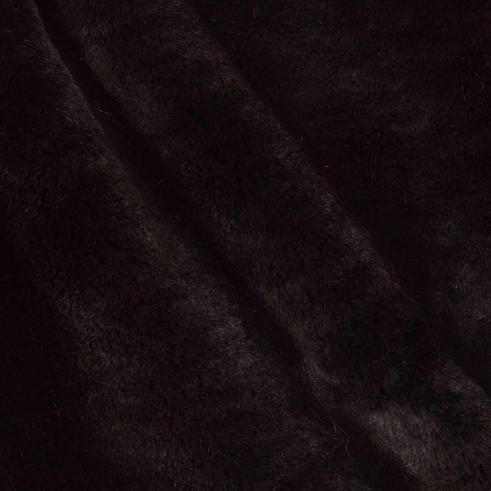 Loredana-Black & Red Faux Fur Coat | Childrensalon Outlet