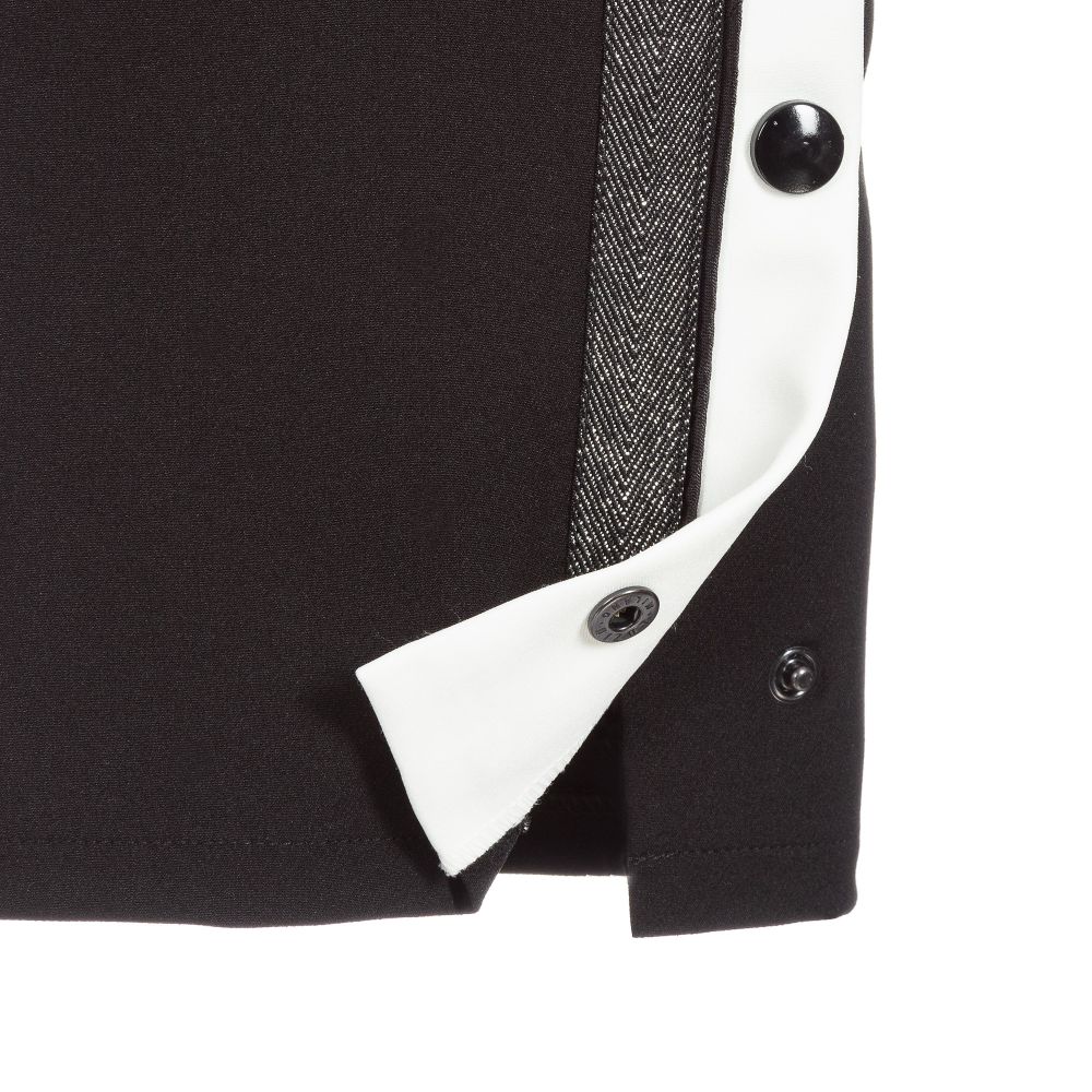 Loredana-Girls Black Crêpe Trousers | Childrensalon Outlet