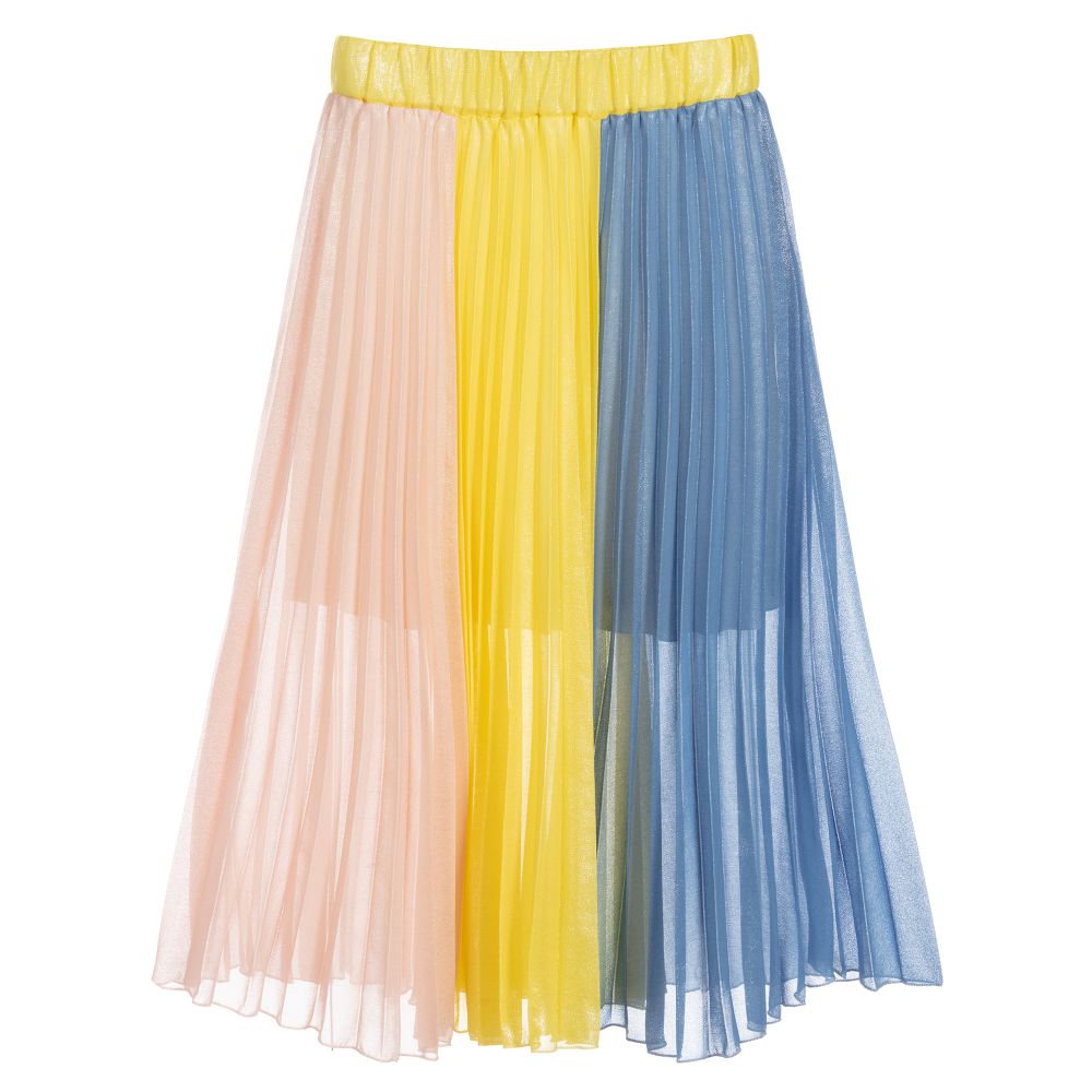 Loredana - Pink, Yellow & Blue Skirt | Childrensalon