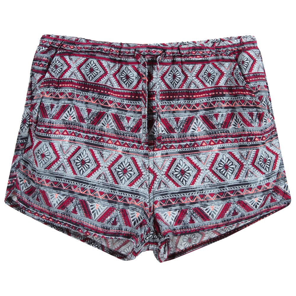 Losan - Girls Pink Viscose Shorts | Childrensalon Outlet