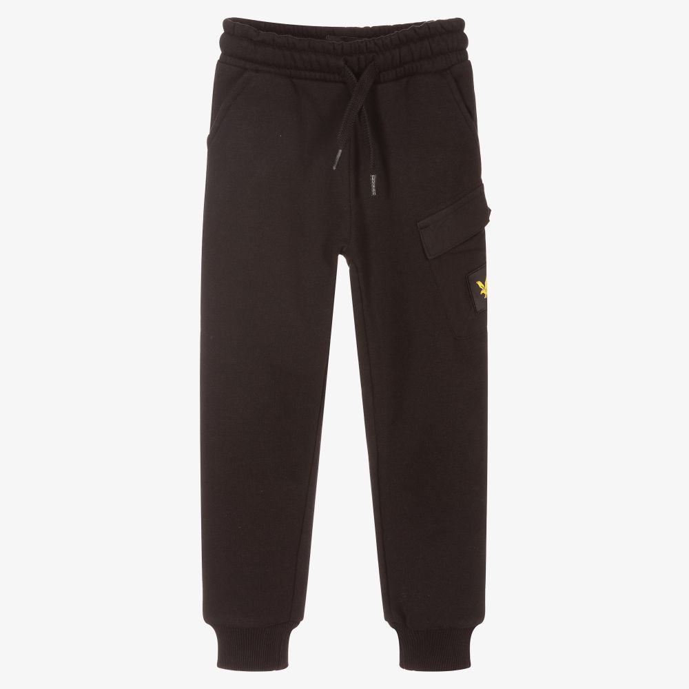 Lyle and scott black joggers store