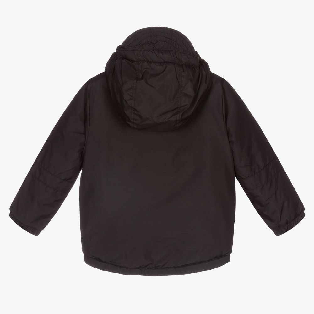 Lyle & Scott-Boys Black Padded Jacket | Childrensalon Outlet