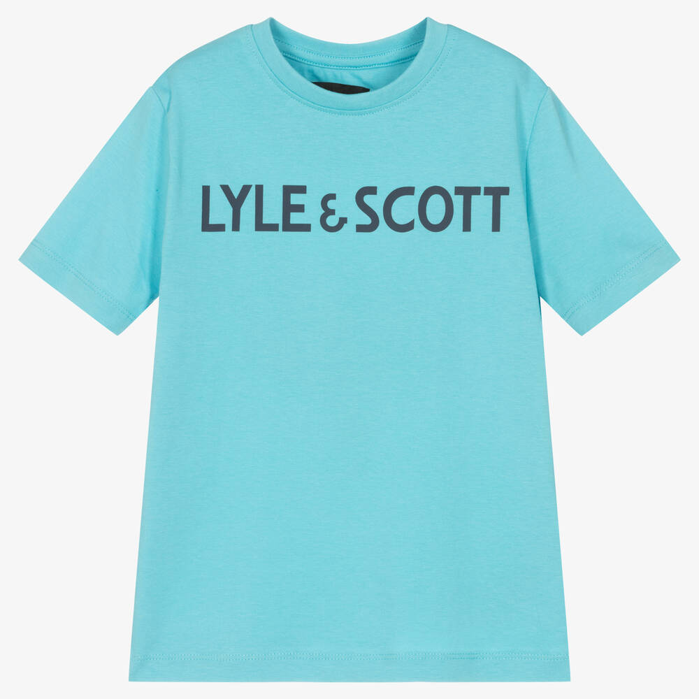 Boys lyle and scott t shirt best sale