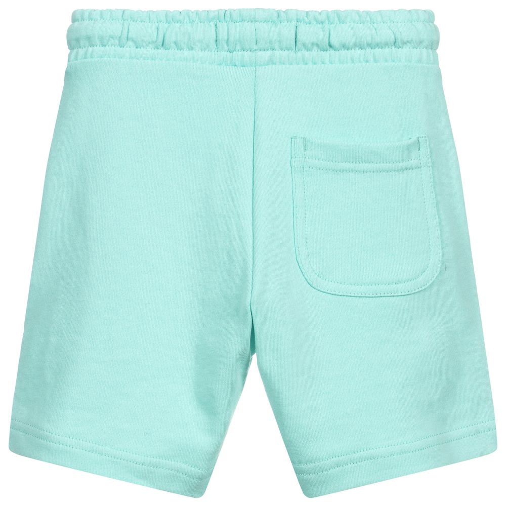 Lyle & Scott-Boys Blue Cotton Shorts | Childrensalon Outlet