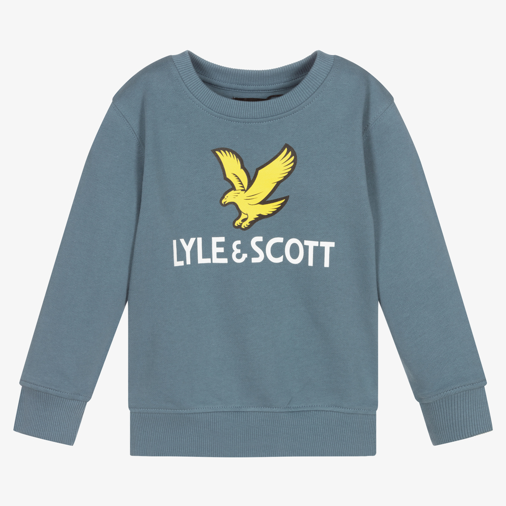 Boys Blue Cotton Sweatshirt