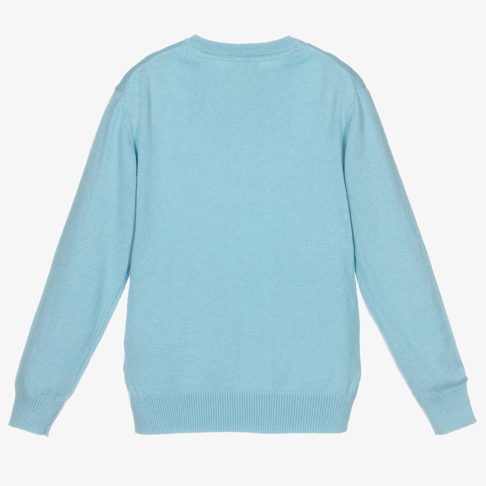 Boys teal sweater on sale