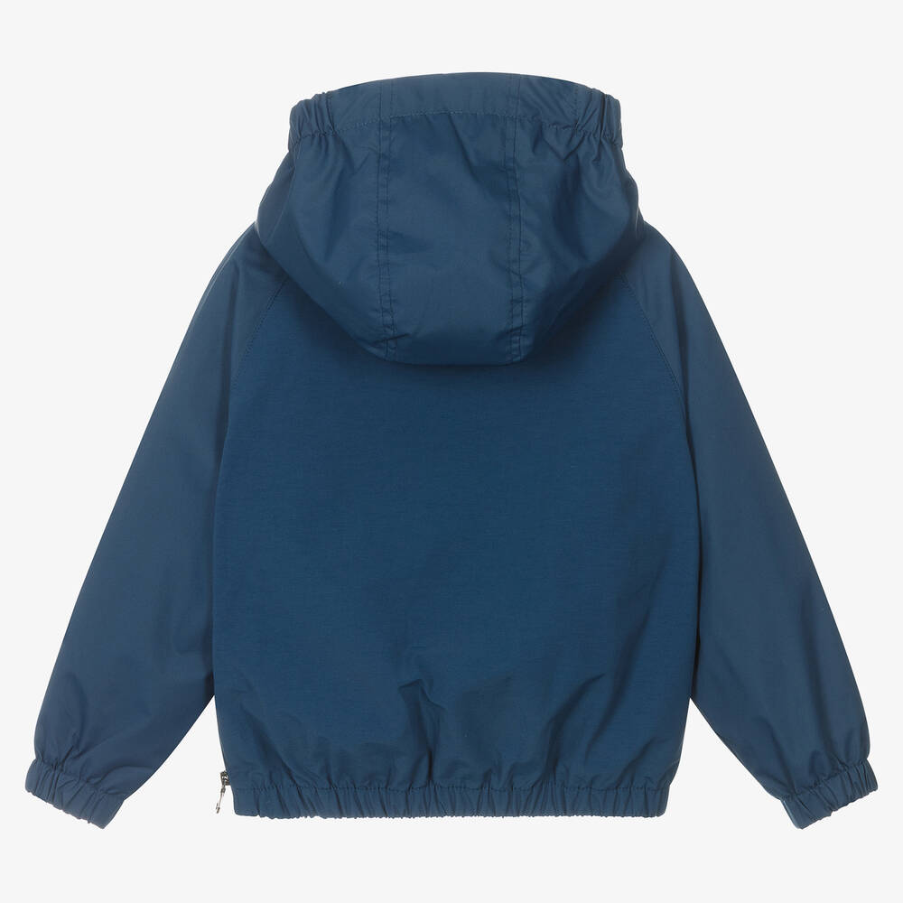 Lyle Scott Boys Blue Showerproof Jacket Childrensalon Outlet