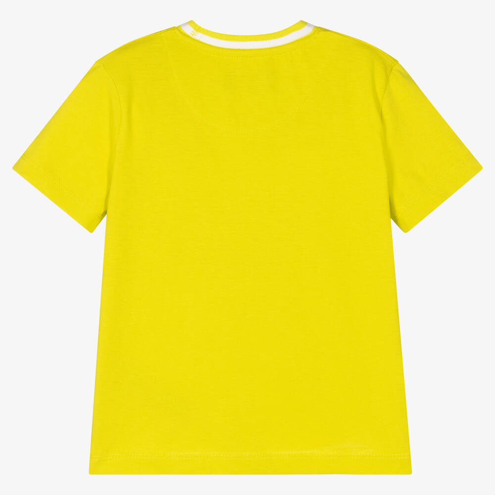 Lyle & Scott-Boys Green Cotton T-Shirt | Childrensalon Outlet