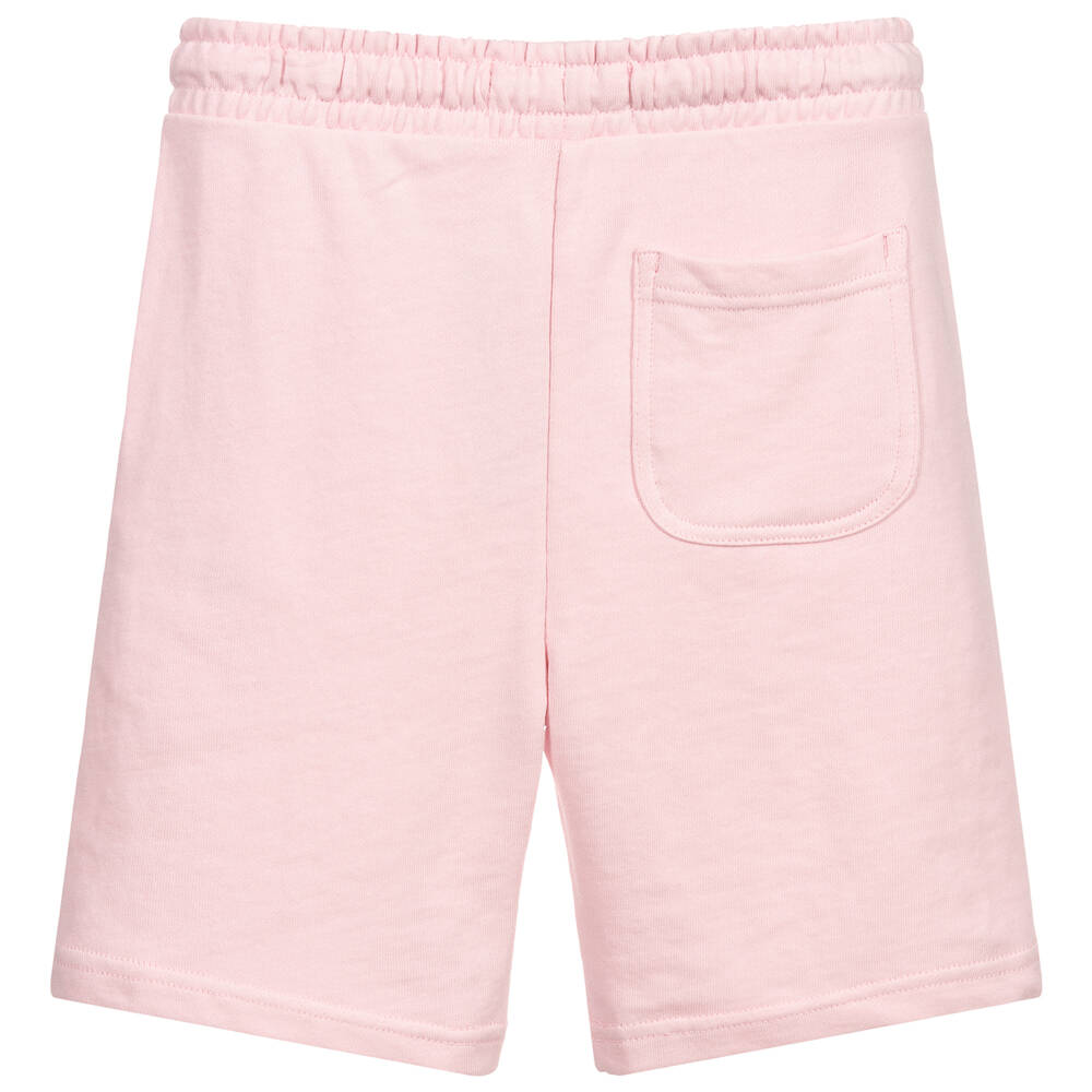 Pink cotton shorts top
