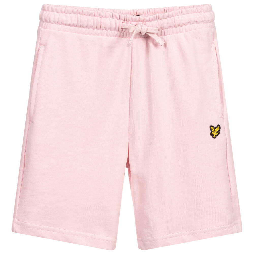 LYLE SCOTT Boys Pink Cotton Shorts