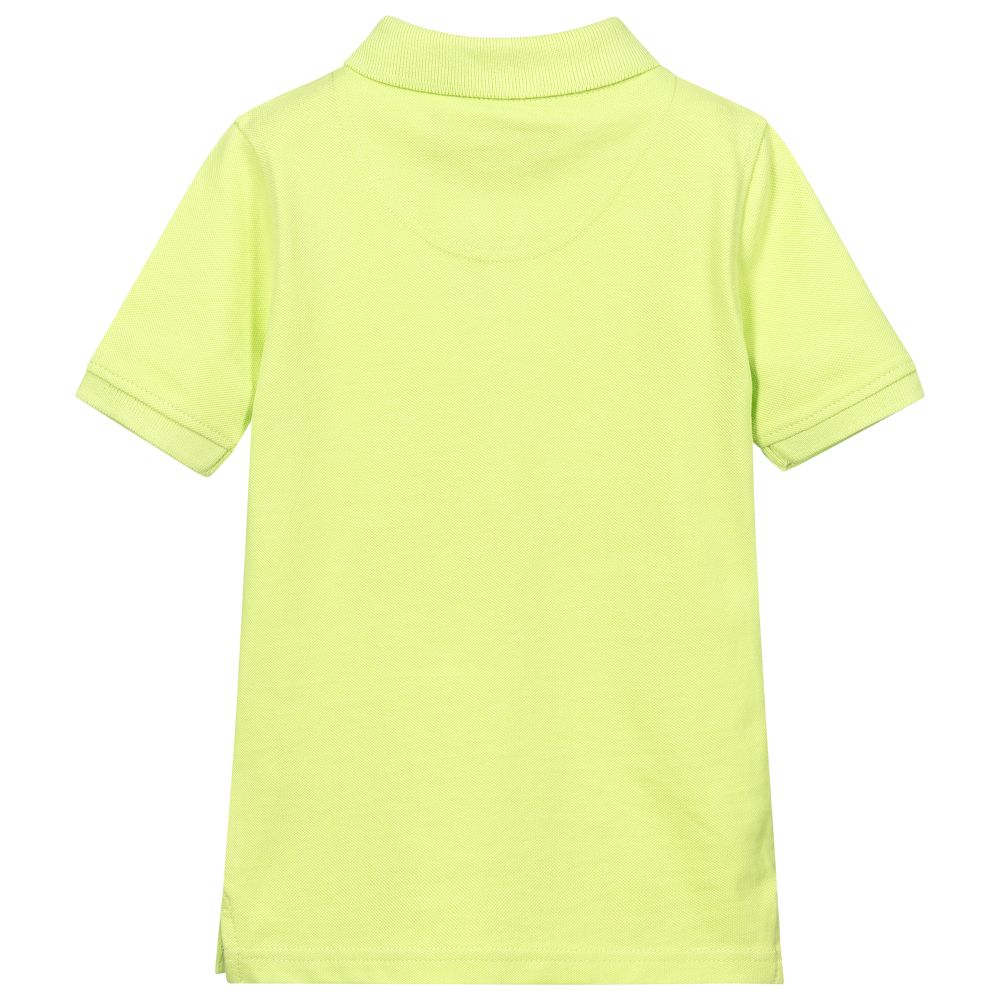 Lyle & Scott-Green Logo Polo Shirt | Childrensalon Outlet