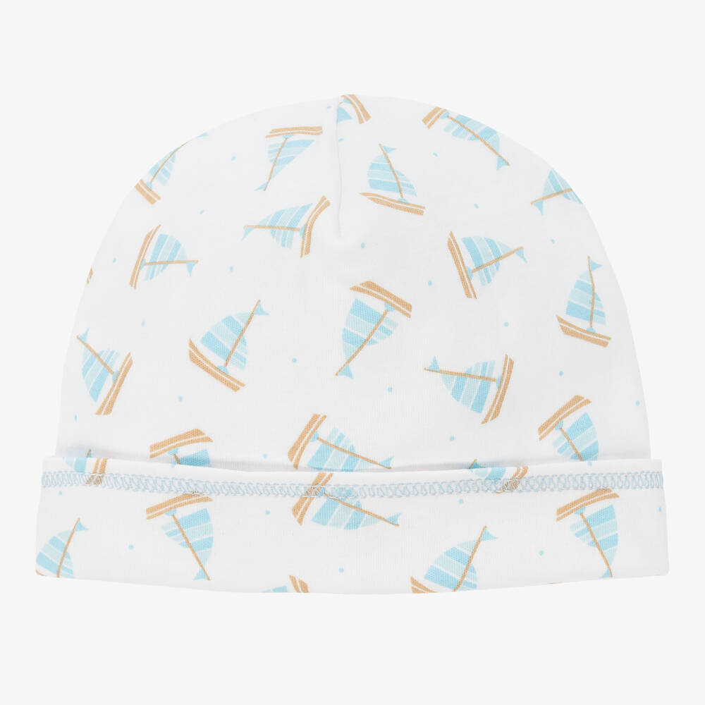 Magnolia Baby - Baby Boys Cotton Tiny Sailboat Hat | Childrensalon
