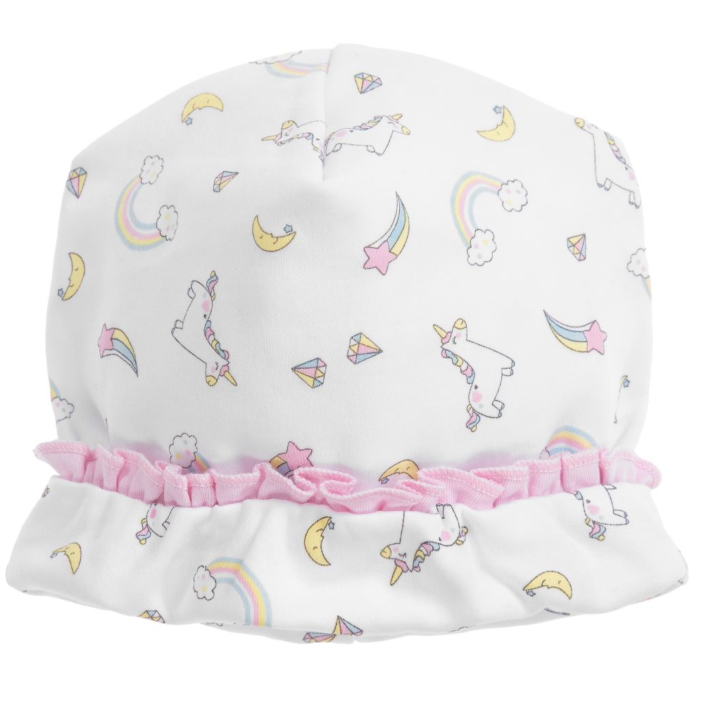 Magnolia Baby - Baby Girls Pima Cotton Hat | Childrensalon