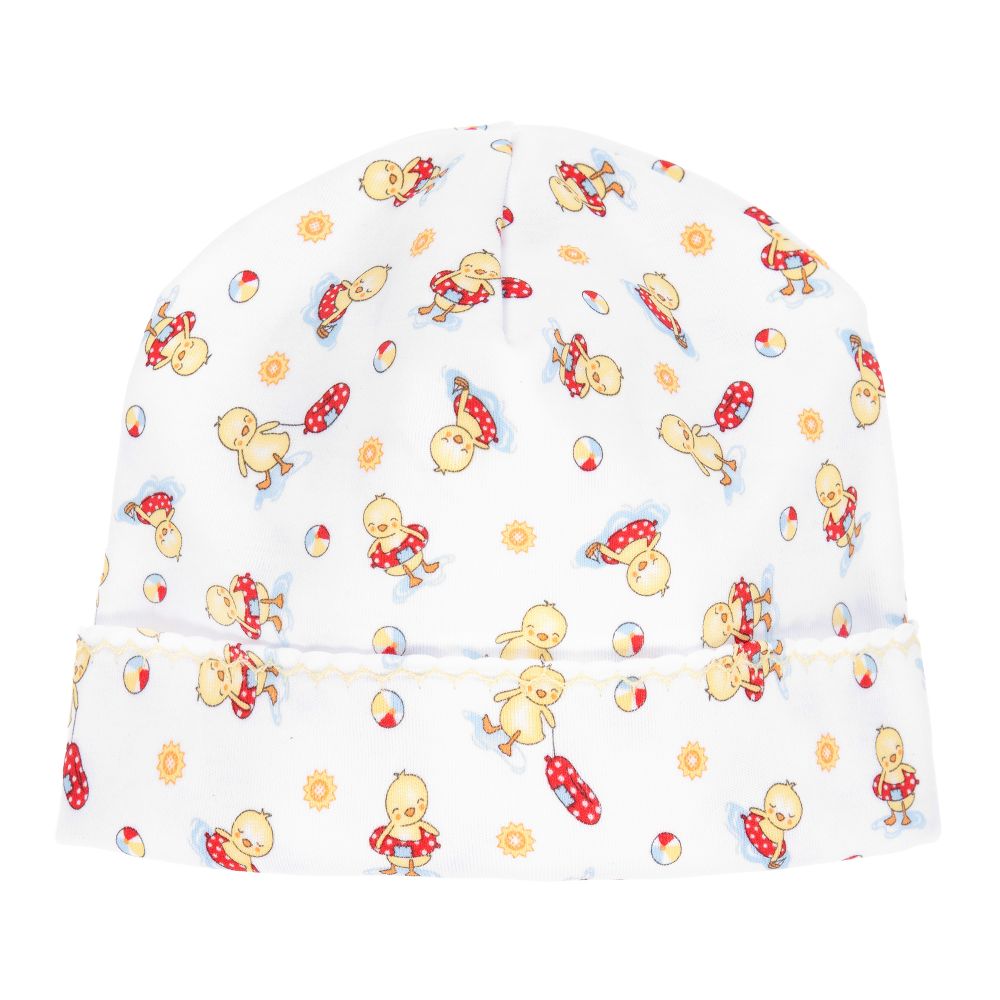 Magnolia Baby-Baby Pima Cotton Ducks Hat | Childrensalon Outlet