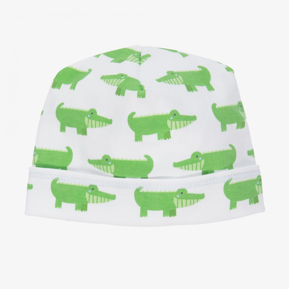 Magnolia Baby - Chapeau à motif alligators en coton Pima | Childrensalon