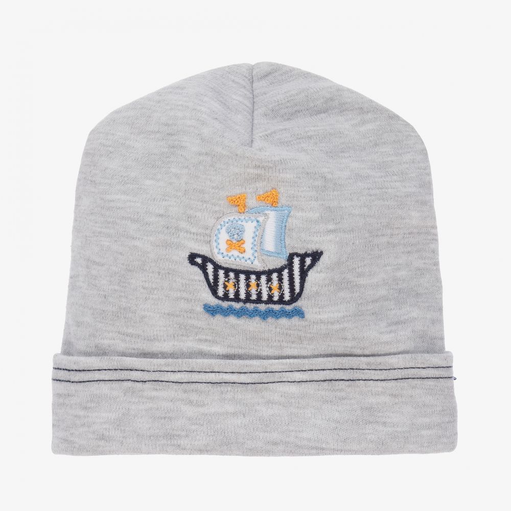 Magnolia Baby - Bonnet en coton Pima Pirates | Childrensalon