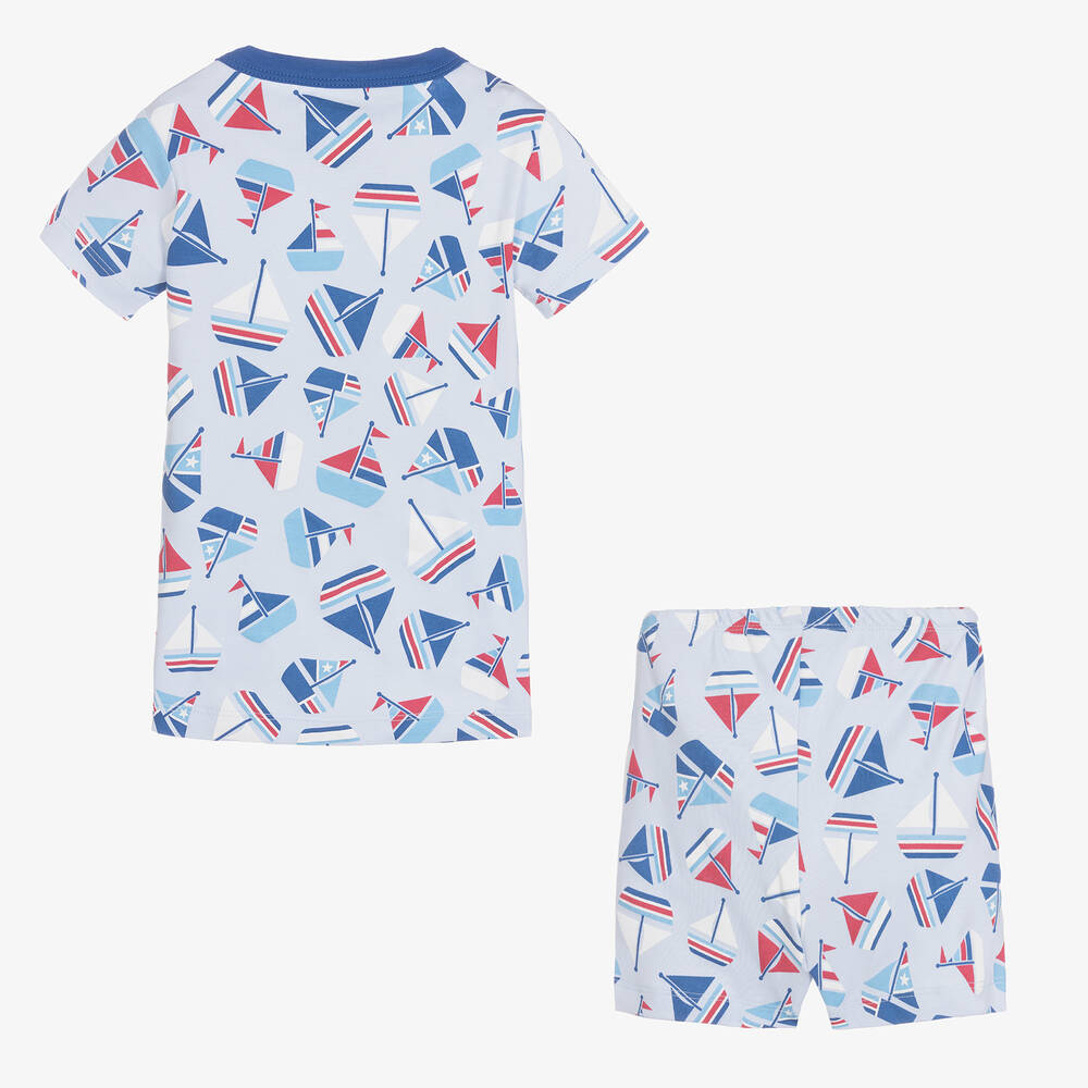 Magnolia Baby-Boys Blue Set Sail Pyjamas | Childrensalon Outlet