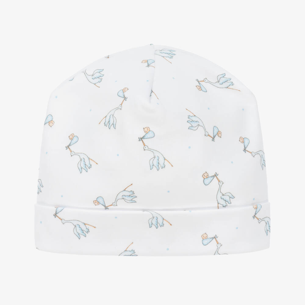 Magnolia Baby-Boys Soft Blue Jersey Hat | Childrensalon Outlet