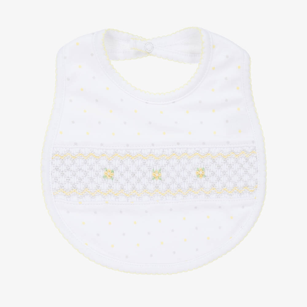 Magnolia Baby - Girls Ellen's Classics Smocked Bib | Childrensalon