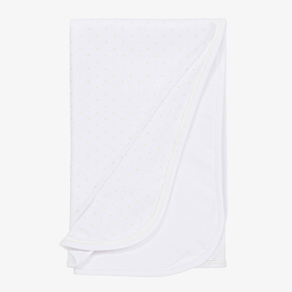 Magnolia Baby-Кремовое одеяло из хлопка пима (74 см) | Childrensalon Outlet