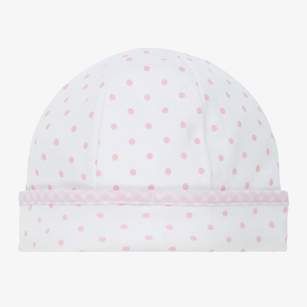 Magnolia Baby-Girls Pima Cotton Polka Dot Hat | Childrensalon Outlet