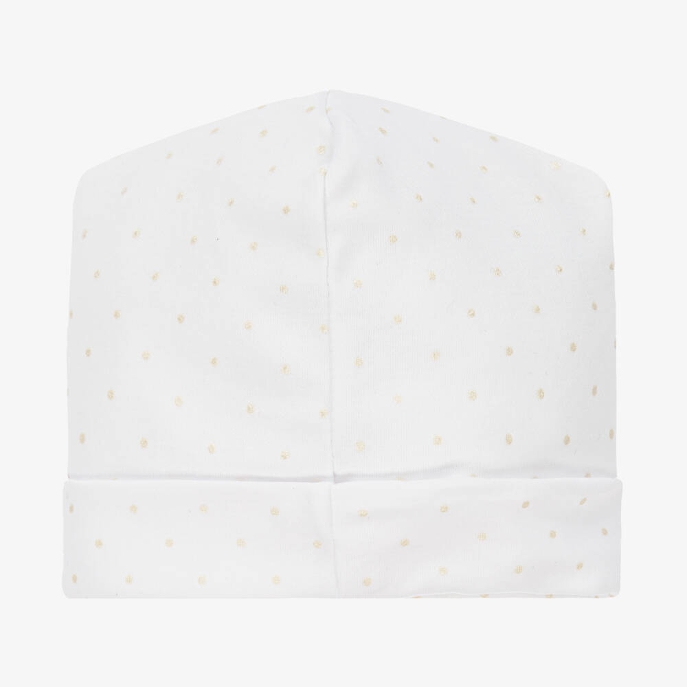Magnolia Baby-Girls White Pima Cotton Cap | Childrensalon Outlet