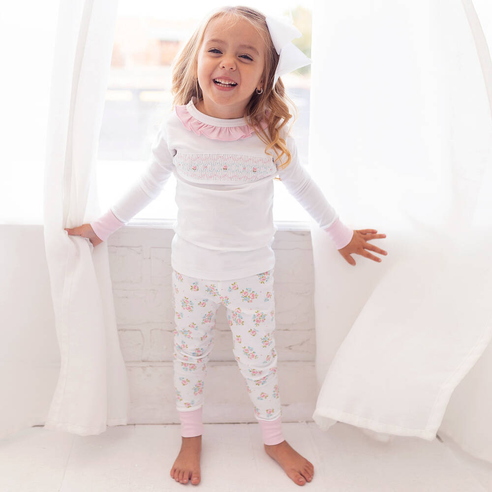 Baby shop smocked pyjamas