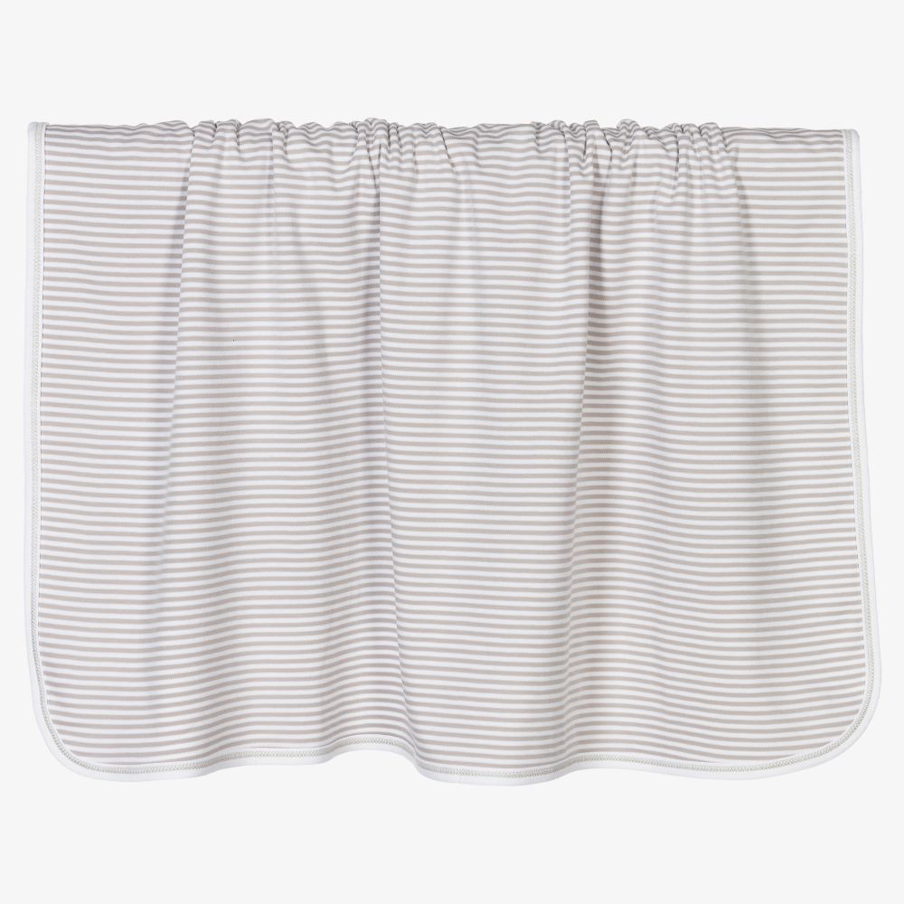 Magnolia Baby-Grey Pima Cotton Babysuit Set | Childrensalon Outlet