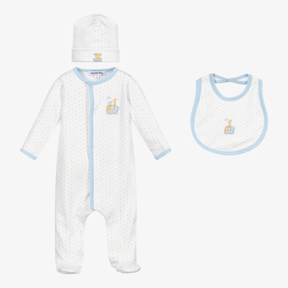 Magnolia Baby - Pima Cotton Babysuit Gift Set | Childrensalon