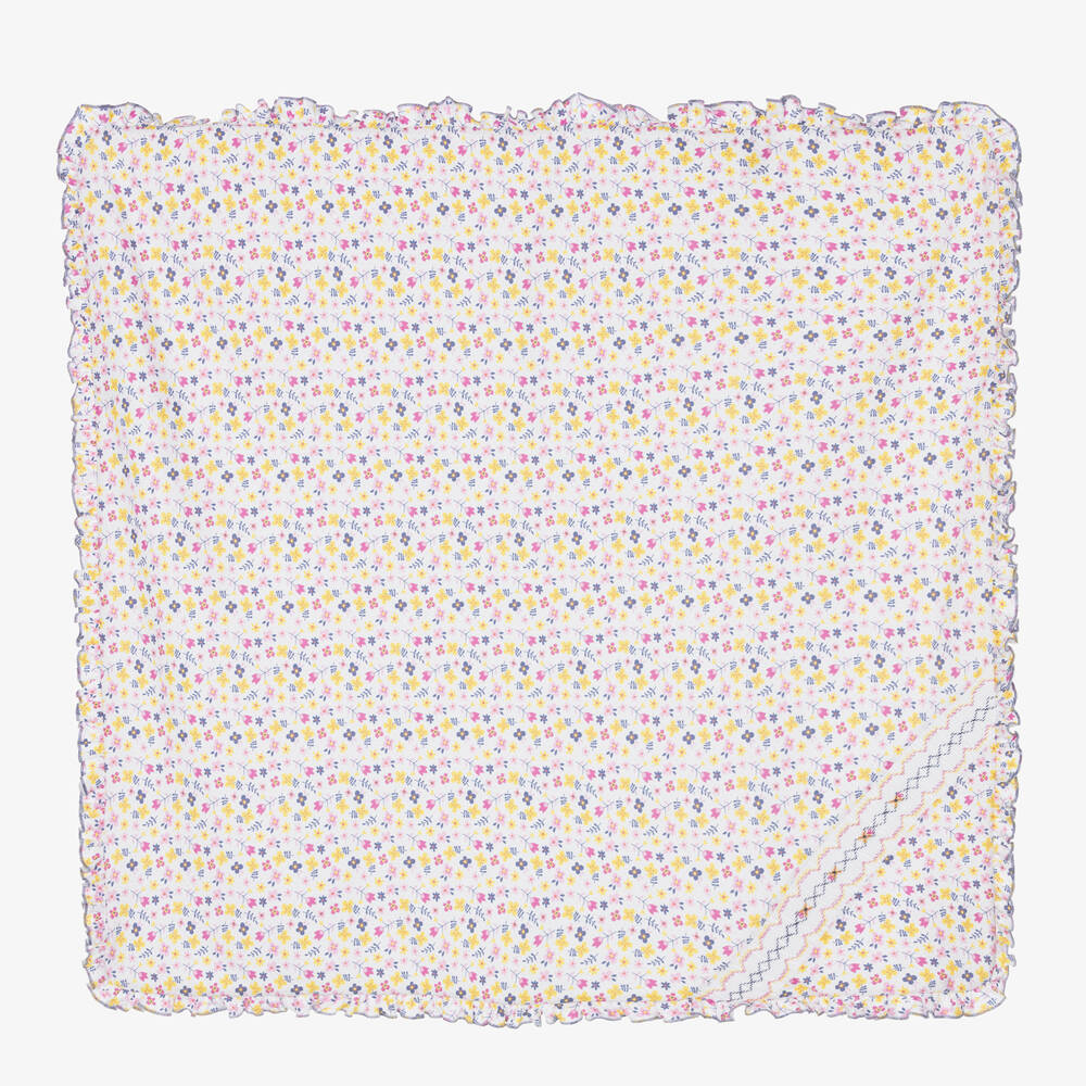 Magnolia Baby-Pima Cotton Blanket (75cm) | Childrensalon Outlet