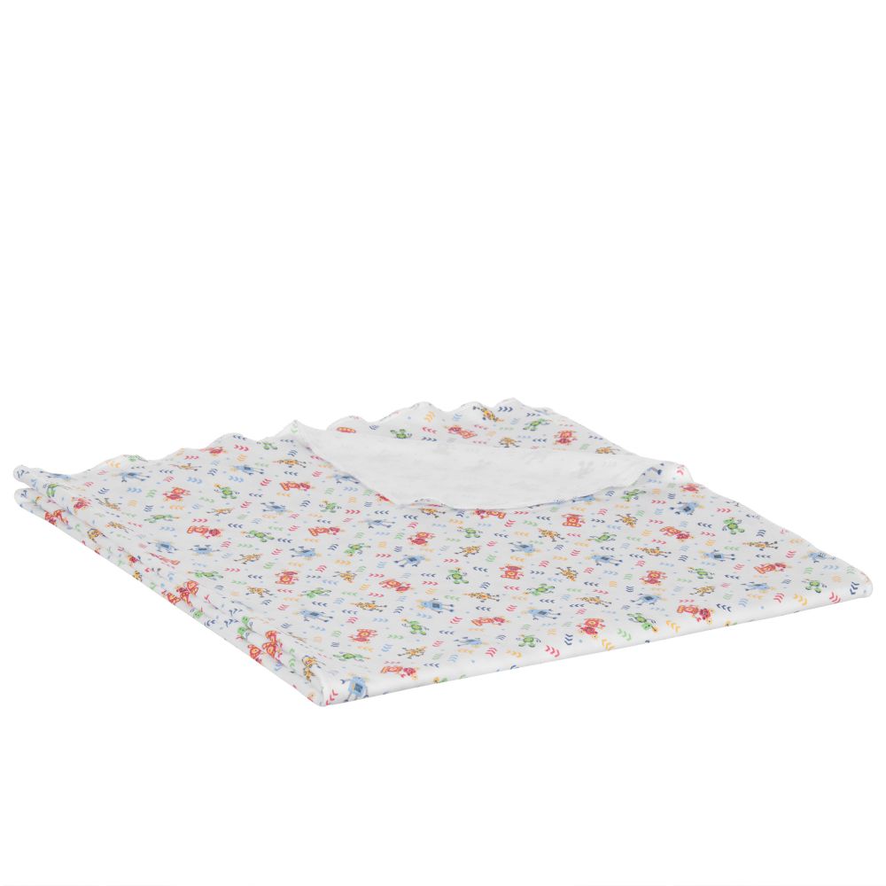 Magnolia Baby-Розовый плед из хлопка пима (98 см) | Childrensalon Outlet