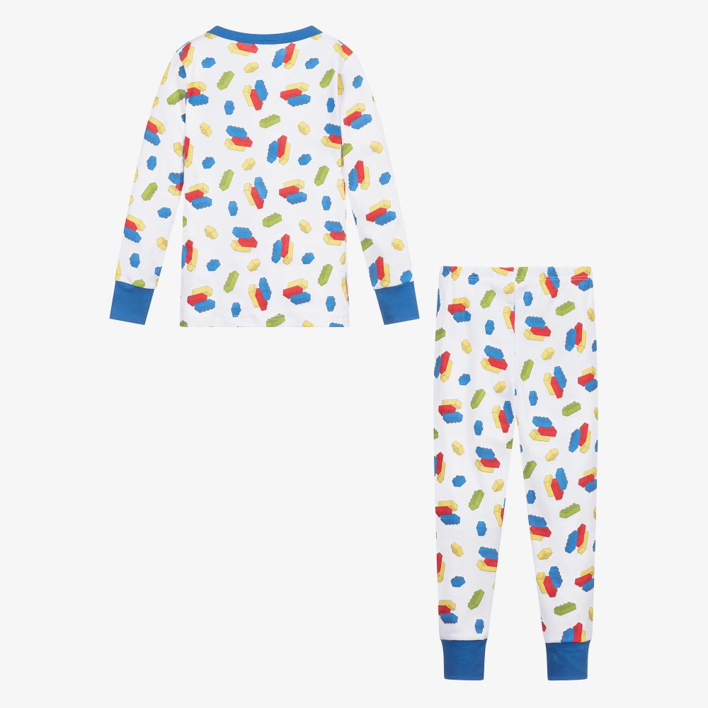 Magnolia Baby Pima Cotton Brick Pyjamas Childrensalon Outlet