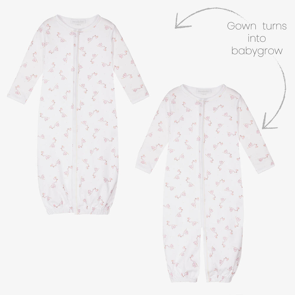 Magnolia Baby-Pima Cotton Converter Gown | Childrensalon Outlet