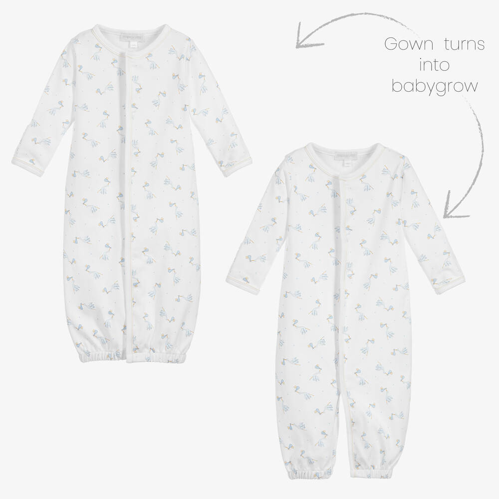 Magnolia Baby-Pima Cotton Converter Gown | Childrensalon Outlet