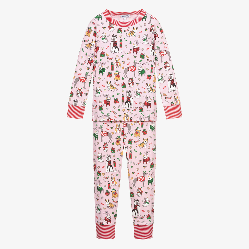 Magnolia Baby-Пижама из хлопка пима с собаками | Childrensalon Outlet