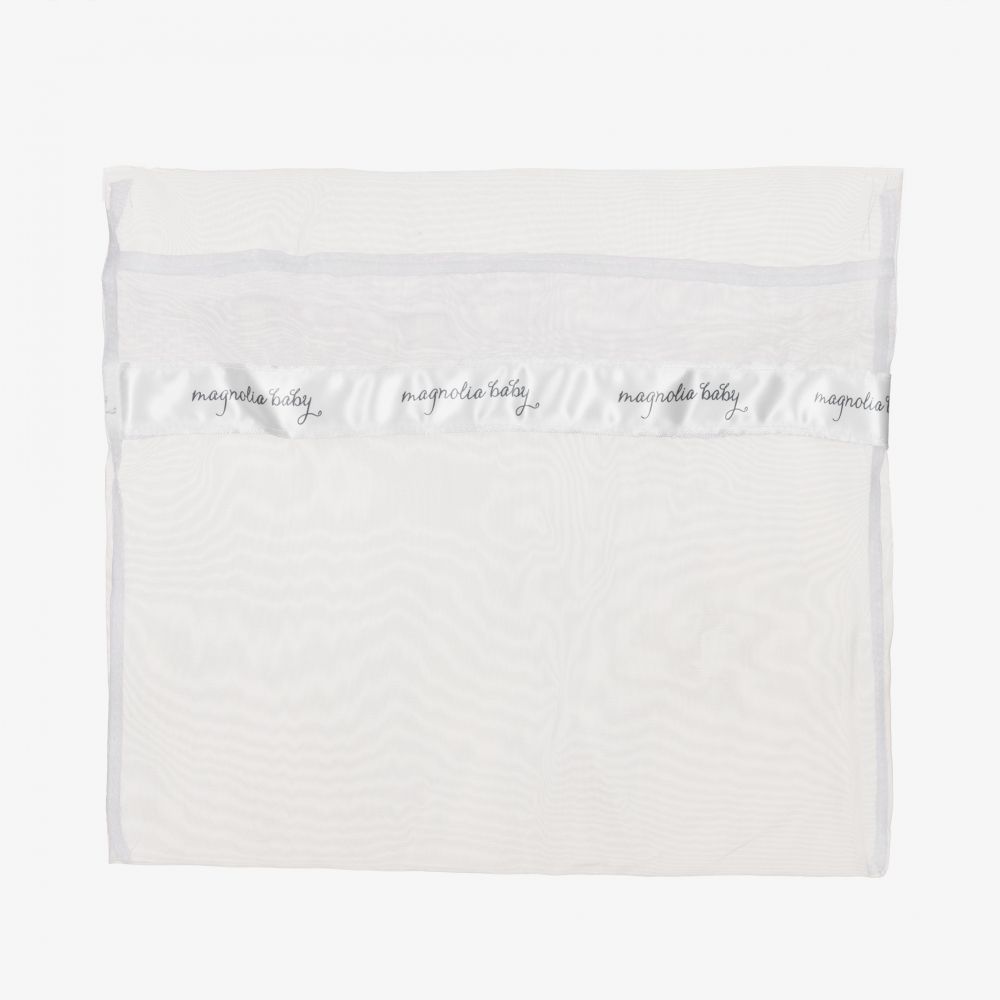 ماغنوليا بيبي-طقم بيبي غرو قطن بيما لون أبيض للمولودات | Childrensalon Outlet